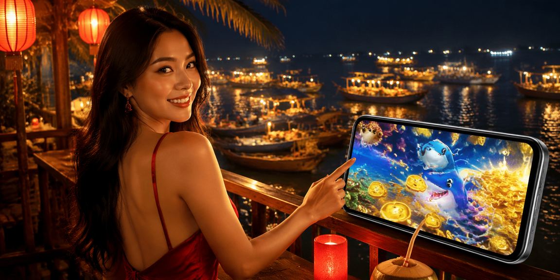 Người chơi sử dụng ứng dụng 223b trên di động